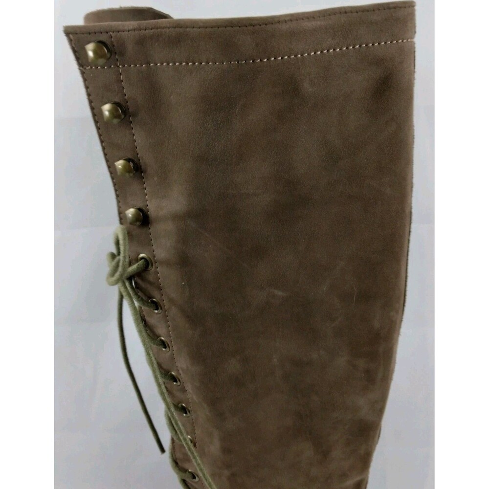 Jeffrey Campbell x Free People Joe Brown Leather Lace Up Boots Size 8 M - Picture 10 of 16